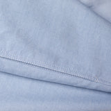 Dettaglio tessuto di CAMICIA OXFORD CON TASCHE LATERALI / OXFORD BLU