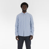 Fronte della CAMICIA OXFORD CON TASCHE LATERALI / OXFORD BLU