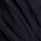 pence dettaglio dei PANTALONI IN COTONE BIO / BLU NAVY