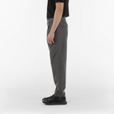 lato dei pantaloni in cotone BIO / GRIGIO FUMO