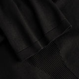 dettaglio manica di SUPERIOR PIMA TSHIRT 18G / NERO