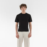 fronte di SUPERIOR PIMA TSHIRT 18G / NERO