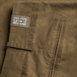 NFC tag detail of BIO GABARDINE ORIGIN CHINO / BEIGE CALDO
