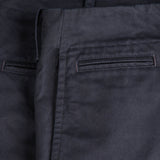 Pocket detail of BIO GABARDINE ORIGIN CHINO / BLUE NAVY