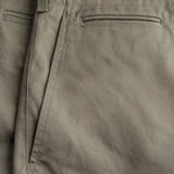 Pocket detail of BIO GABARDINE ORIGIN CHINO / GRIGIO