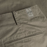 NFC tag detail of BIO GABARDINE ORIGIN CHINO / GRIGIO