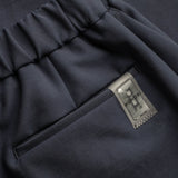 NFC tag detail of BISTRETCH EASY PANT / BLUE NAVY