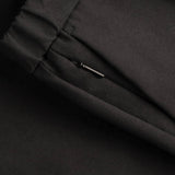 Pocket detail of BISTRETCH EASY PANT / NERO