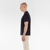 Side of FULL ORGANIC TSHIRT / BLUE NAVY