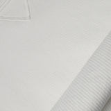 Fabric detail of FULL ORGANIC SWEATSHIRT / BIANCO LATTE