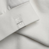 NFC tag detail of FULL ORGANIC SWEATSHIRT / BIANCO LATTE