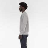 Side of FULL ORGANIC SWEATSHIRT / PIETRA MELANGE