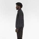 Side of RESPONSIBLE WOOL COACH JACKET / GRIGIO MELANGE
