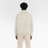 Back of RESPONSIBLE WOOL COACH JACKET / NATURALE