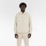 Front of RESPONSIBLE WOOL COACH JACKET / NATURALE