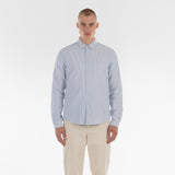 Front of SIDE POCKET OXFORD SHIRT / RIGATO