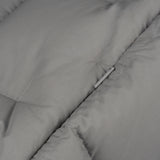 Pocket detail of COTTON POP DOWN JACKET / GRIGIO CHIARO