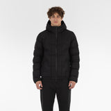 Front of COTTON POP DOWN JACKET / NERO