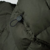 Drawstring of COTTON POP DOWN JACKET / VERDE MILITARE