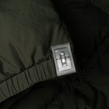 NFC tag detail of COTTON POP DOWN JACKET / VERDE MILITARE