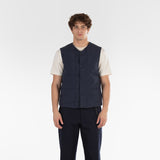 Front of ECO POP VEST / BLUE NAVY