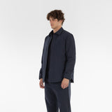 3/4 position of ECO POP OUTERSHIRT / BLUE NAVY