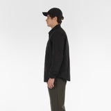 Side of ECO POP OUTERSHIRT / NERO