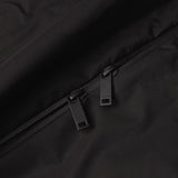 Zip detail of 3LAYER COTTON SHELL / NERO