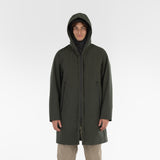 Front of 3LAYER COTTON RAINPARKA / VERDE MILITARE