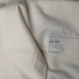 NFC tag detail of PURE CASHMERE JERSEY STITCH 18G / SNOW sweater