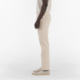 Side of RAW INDIGO SELVAGE DENIM / NATURALE pants
