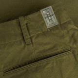 NFC tag detail of BIO GABARDINE CHINO / VERDE RANA