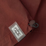 drawstring and NFC tag details of DYEPOP SHIRT / RUGGINE