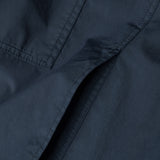 fabric detail of DYEPOP SHIRT / PETROLIO