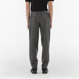 back of BIO COTTON TROUSERS / GRIGIO FUMO