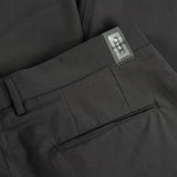 NFC tag detail of BIO COTTON TROUSERS / GRIGIO FUMO
