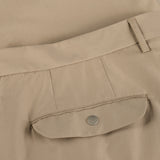 trouser loop and pocket datils of BIO COTTON TROUSERS / BEIGE