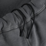 drawstring detail of FRESH DYE SWEATPANTS / BLU