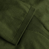 sleeve detail of SUPERIOR PIMA TSHIRT 18G / KIWI