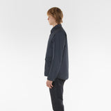 side of COMPACT SHIRT / BLUE NAVY