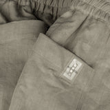 NFC tag detail of EASY LINEN PANTS / MASTICE