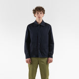 BIO GABARDINE COACH JACKET / BLUE NAVY