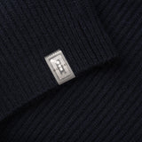 NFC tag detail of PURE CASHMERE TIMELESS CARDIGAN 5G / BELUGA