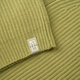 NFC tag detail of PURE CASHMERE TIMELESS CARDIGAN 5G / GRASS