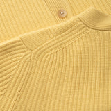back detail of PURE CASHMERE TIMELESS CARDIGAN 5G / SUN