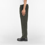 side position of AGELESS CORDUROY PANTS / VERDE MILITARE