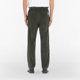 back of AGELESS CORDUROY PANTS / VERDE MILITARE
