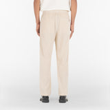 back of AGELESS CORDUROY PANTS / NATURALE
