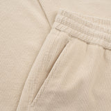 pocket detail of AGELESS CORDUROY PANTS / NATURALE