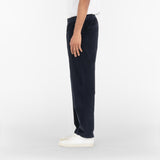 side position of AGELESS CORDUROY PANTS / BLUE NAVY